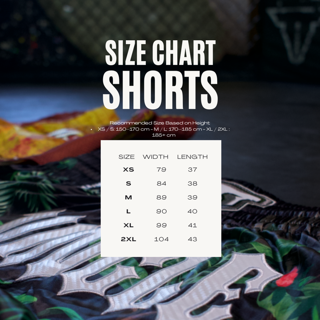 Jungle "Sunset" Muay Thai Shorts – Ignite Your Power