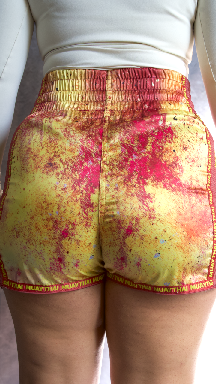 Jungle "Sunset" Muay Thai Shorts – Ignite Your Power