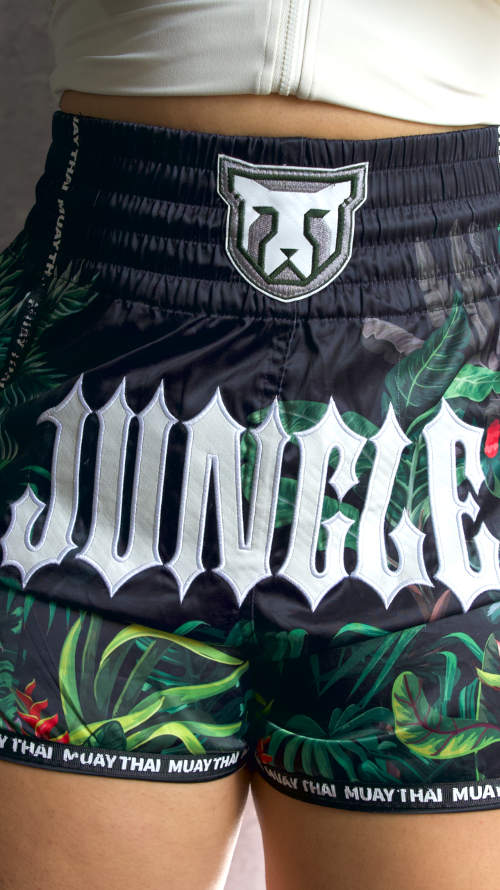 Signature "Jungle" Muay Thai Shorts – Fierce Design